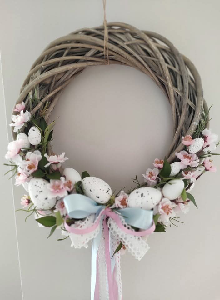 Vainikas Velykų namams - Septynios gėlės